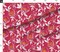 Various Fabrics by the Yard or Fat Quarter Magenta Floral Bold Botanical White Flowers Traditional Custom Printed Fabric by Spoonflower